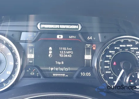 2022 Ram 2500 Power Wagon 4X4 6'4 Box из США, поврежденный, VIN 3C6TR5EJ7NG326339